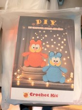 DIY Crochet Kit for Adults and Kids with Yarn and Tools