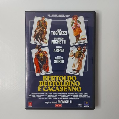 Bertoldo Bertoldino E Cacasenno DVD Filmauro 2007 Mario Monicelli