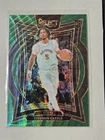 2024-25 Panini Select Concourse 72 Stephon Castle Green Wave Prizm/50 Spurs (RC)