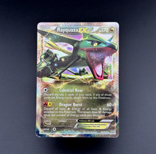 Pokemon Card TCG Rayquaza EX 85/124 Dragons Exalted 2012 Holo Ultra Rare LP