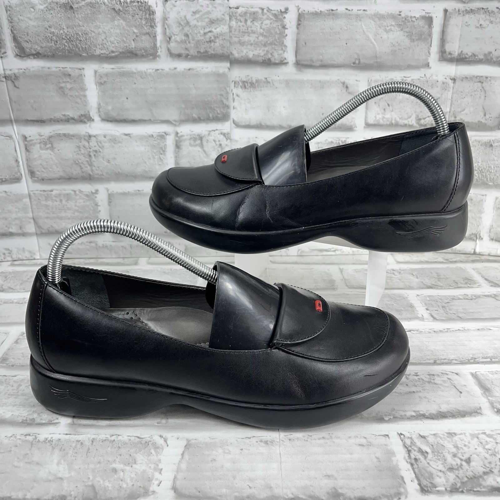 SAOLA Mocassini comodi Dansko Desiree donna taglia 41 10 5 11 in pelle nera suola flessibile