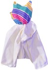1985 Barbie Doll Summer Dress Fashion Fun Colored Striped White — photo 1
