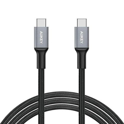 5902666661609 CB-CD6 Ultrafast Braided uick Charge USB C - USB C 2m AUKEY