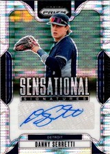 2025 Panini Prizm #SS-DS Danny Serretti /199 Sensational Signatures Pulsar Auto