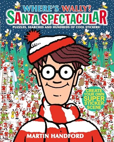 New Where S Wally Santa Spectacular Sticker Activity Book This Sensational Sa U - Image 5
