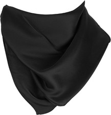 27.5 Inches Satin Head Scarf -Hair Scarf Silk Head Scarf Silk Bandana Hair Wrap