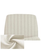 DUMOS Criss Cross Chair Legged Office Wide Comfy Desk Seat, No Wheels Armless