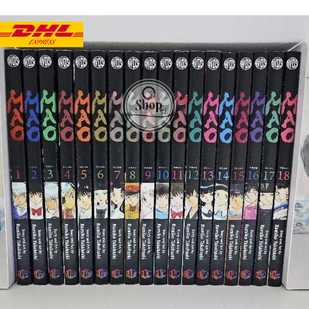 MAO Manga Vol.1–18 Full Set English Version by Rumiko Takahashi