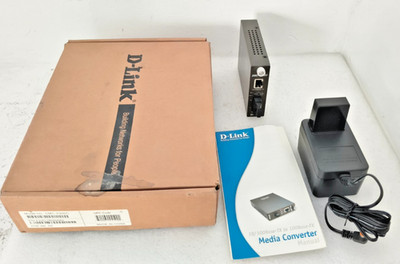 D-LINK Glasfaser-Medienkonverter Single-Mode DMC-530SC IMC530SCE.D2G *NEU*