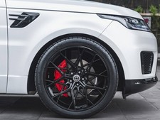 22 Hre Ff10 Black 22x9.5 Wheels Rims Fits Land Rover Range Rover Velar