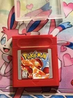 Pokemon Red Version (Nintendo Game Boy, 1999) GBC Authentic Holds Save