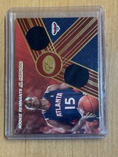 2007-08 Bowman Elevation Al Horford Rookie Remnants Dual Jersey Warriors RC /29