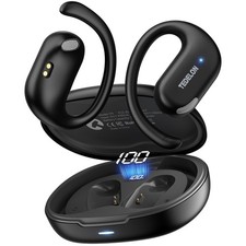 Open Ear Earbuds Bluetooth 5.4: 50H Playtime, 16.2mm Drivers, Open Ear Headph...