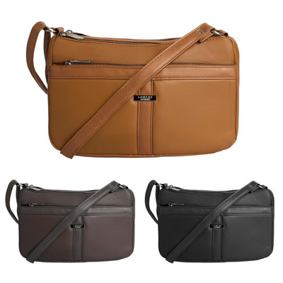 Damen Leder Handtasche Echtleder weich Umhängetasche klassisch Schultertasche