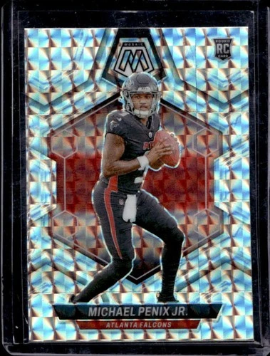 2024 Panini Mosaic Michael Penix Jr. RC Mosaic Prizm Rookie #308 Falcons