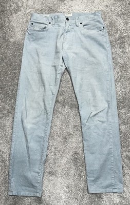 Todd Snyder Men s Pants Corduroy 30x30 Luxury Slim Fit Light Blue