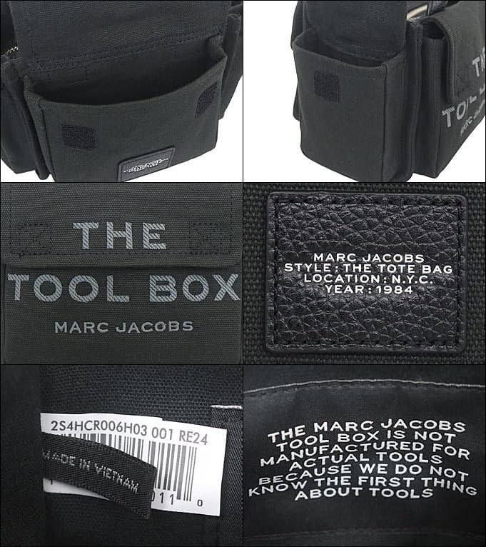 Marc Jacobs] THE MINI CROSSBODY TOOL BOX 2S4HCR006H03 BLACK