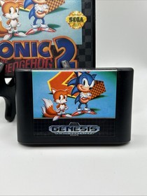Sonic the Hedgehog 2 (SEGA Genesis, 1992) CIB Complete w/ Manual Tested