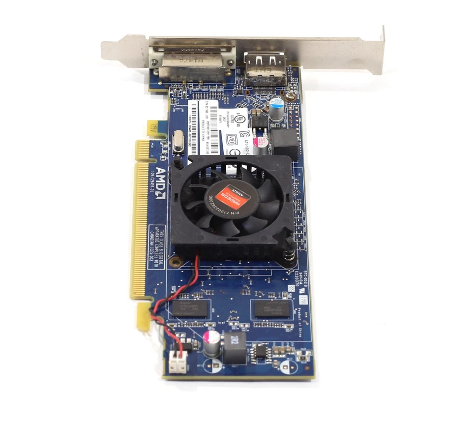 HP AMD Radeon HD 6450 512MB GDDR3 PCIe x16 Graphics Card P/N: 637996-001 Tested - Image 2 of 4