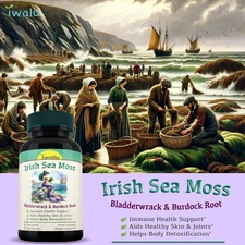 El Mejor Musgo Marino Rojo De Irlanda IWALU | *ENVÍO RÁPIDO Y GRATIS Mismo Día