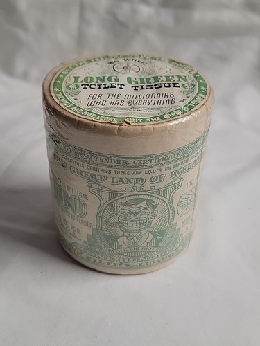 Money Toilet Paper Roll Inflation Bill Tissue TP Funny Gag Bath Joke US Taxland