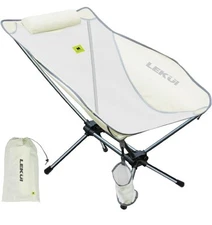 Portable Folding Camping Chair,Lightweight Aluminium Alloy Chair Nylon Chair