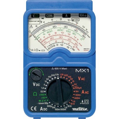 Metrix MX 1 Hand-Multimeter  analog  CAT III 600 V