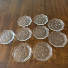 Set of 12 Vintage Anchor Hocking Savannah Clear 6” Bread/Dessert/Salad Plates