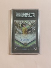 Henry Bolte 2023 Bowman Inception Gold Foil Auto Autograph /50 SGC 10/10