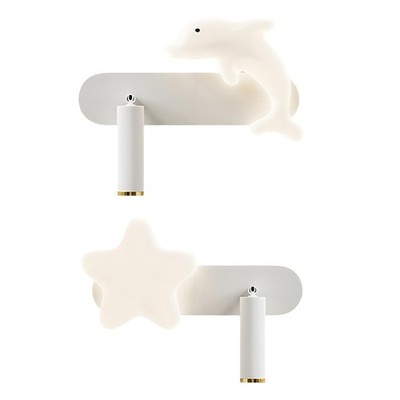 Elegant Design and Warm LED Light Perfect for Kids Room Bedroom Decorating
