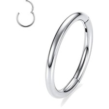 Nasenring Piercing 316L Edelstahl klappbar septum helix Nasenring Damen