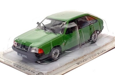 DeAgostini 1/43 Scale M6996 - USSR Moskwicz 2141 Aleko - Green
