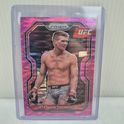 2021 Panini Prizm Stephen Thompson Exclusive Pink Pulsar Prizm /42 #81 