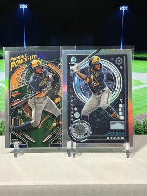 2024 Bowman Bowman A.I. + Power UP (2) #BAI-16 Jackson Chourio  Brewers RC
