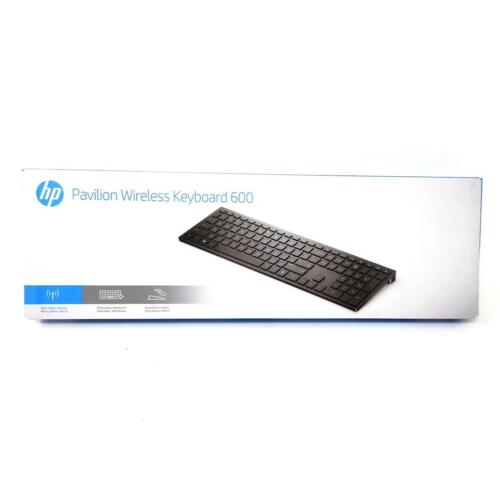 HP Pavilion 600 Wireless Keyboard QWERTY English Layout 4CE98AA - Afbeelding 1 van 4
