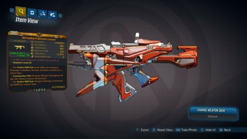 Borderlands 3 armi moddate livello 1 MH10 PS4/PS5/XBOX/X/S/PC/ - Foto 3 di 87