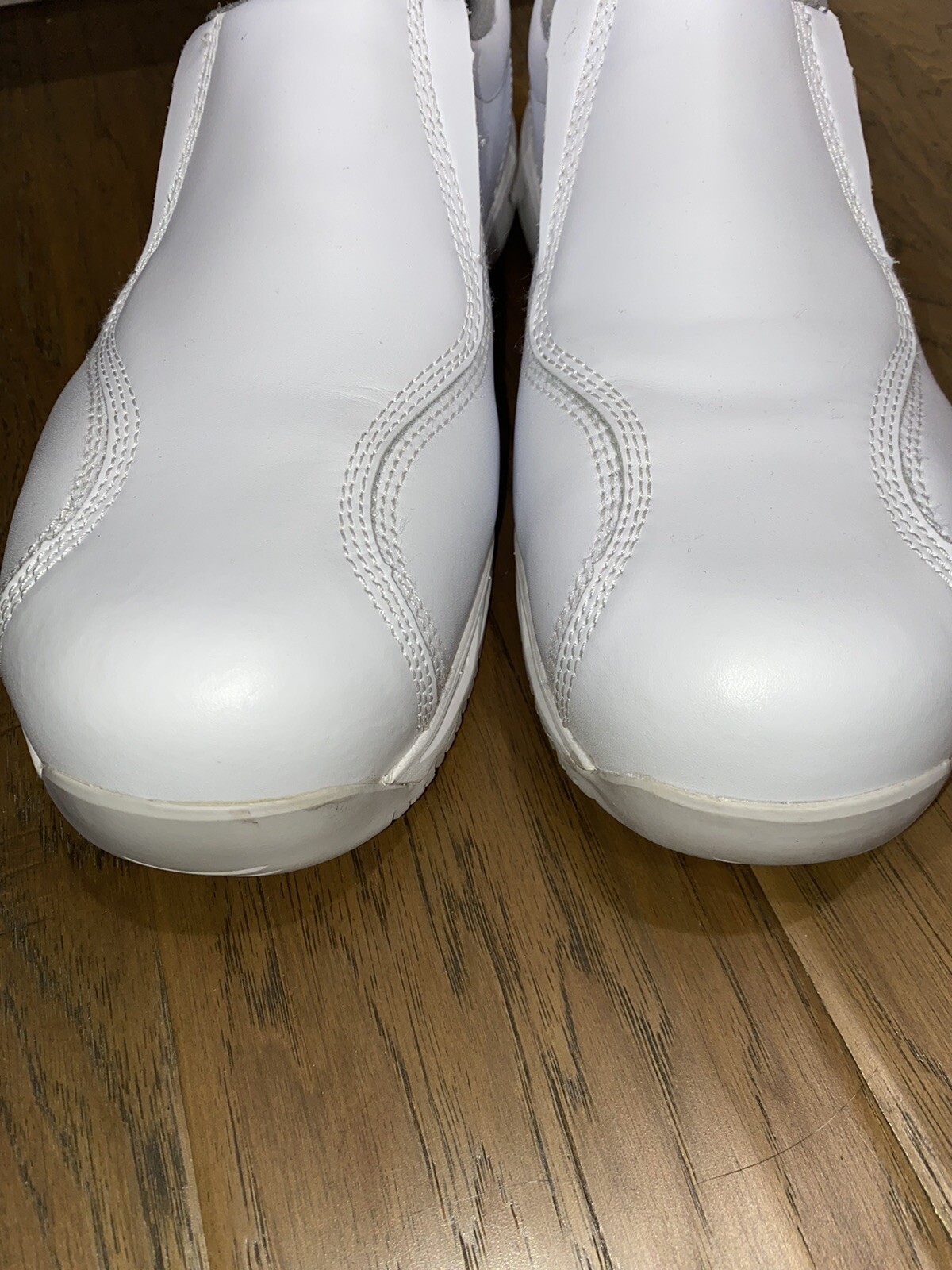 Mens NAUTILUS White Leather Laboratory Shoes Work ESD… Gem