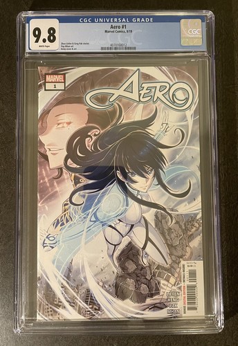 AERO #1 New Agents of Atlas CGC 9.8 - Cover A - Keng Cover