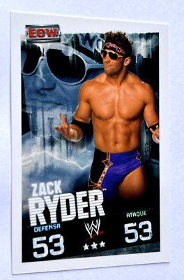 2009 WWE Topps Slam Attax Evolution TCG #125 ZACK RYDER Ecw Cards
