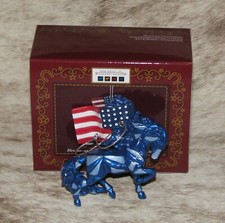 TRAIL OF PAINTED PONIES Wild Blue-9/11 Ornament 2.6" Tall Special Release 2021