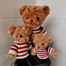 Teddy Bear Golf Wood Head Covers Driver Fairway Woods Hybrid Headcovers Optional