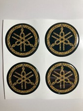 4x Yamaha Aufkleber für Radnabenkappen Selbstklebende Embleme für Felgen