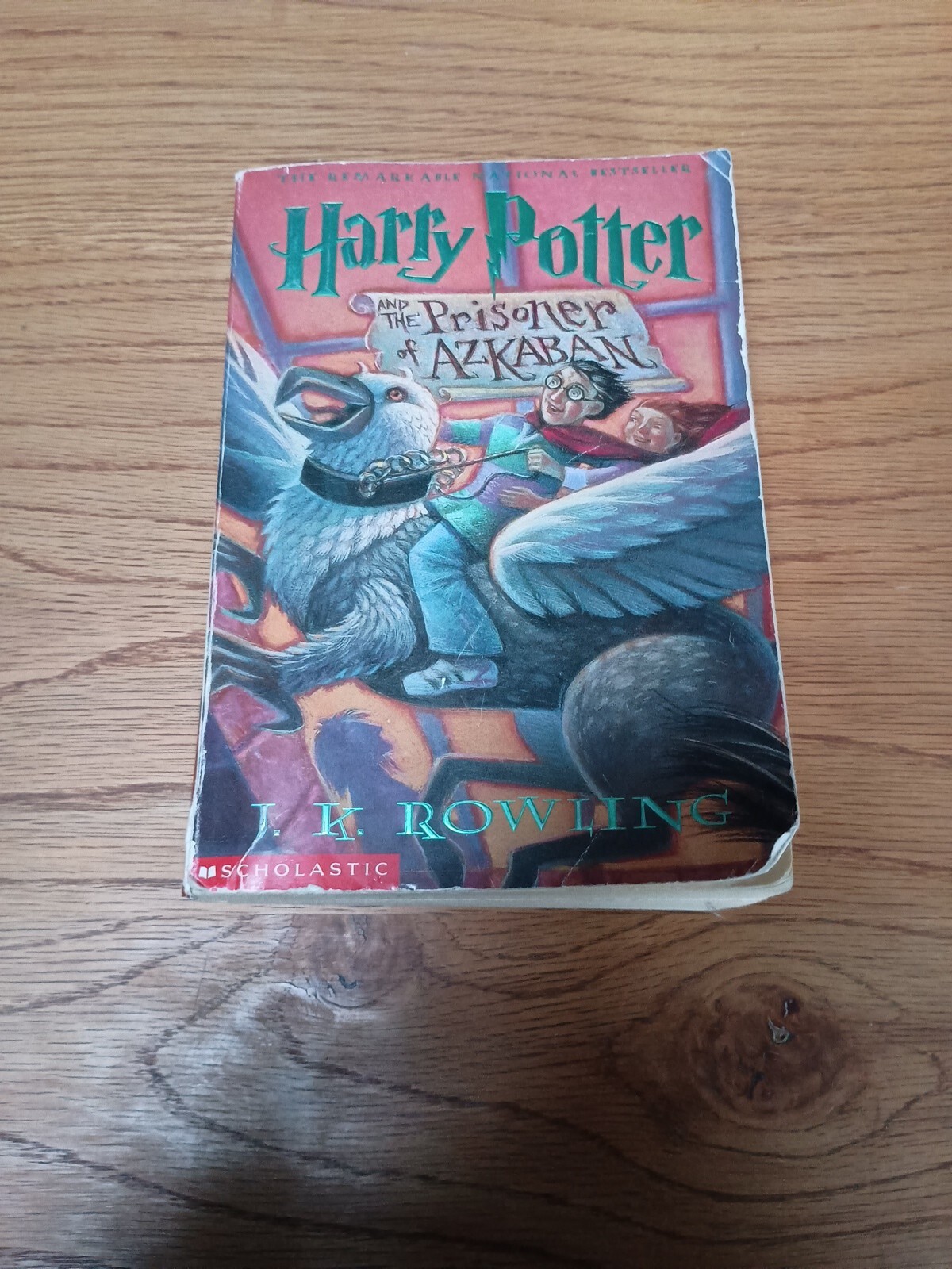 Harry Potter and the Prisoner of Azkaban Paperback First Scholastic Edition