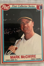 1990 Post - #12 Mark McGwire