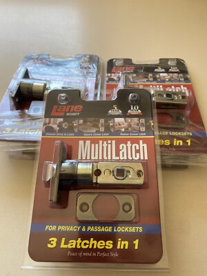 Lane Multi Latch for privacy & passage locksets x 3 | eBay Australia