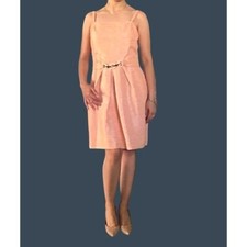 ANTONIO MELANI- WOMENS SPAGUETTI STRAP SQUARE NECK KNEE LENGHT DRESS SIZE 12