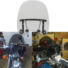 Motorcycle Windshield Windscreen for 7/8''1"Handlebars For Honda VLX 600 Shadow