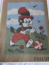Needlepoint Canvas Rug