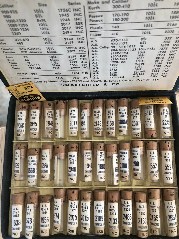 Bastón de equilibrio vintage NOS para Enicar 410 INC-Swartchild's Asst.49985 (uno) Foto 2 de 3