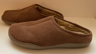 CROSS & WINSOR Custom Shoe Making Men's Fleece Lined Slippers Size 12